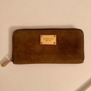 Michael Kors Distressed Wallet